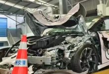 开着辅助驾驶，昊铂GT高速追尾工程车-程序员中文网